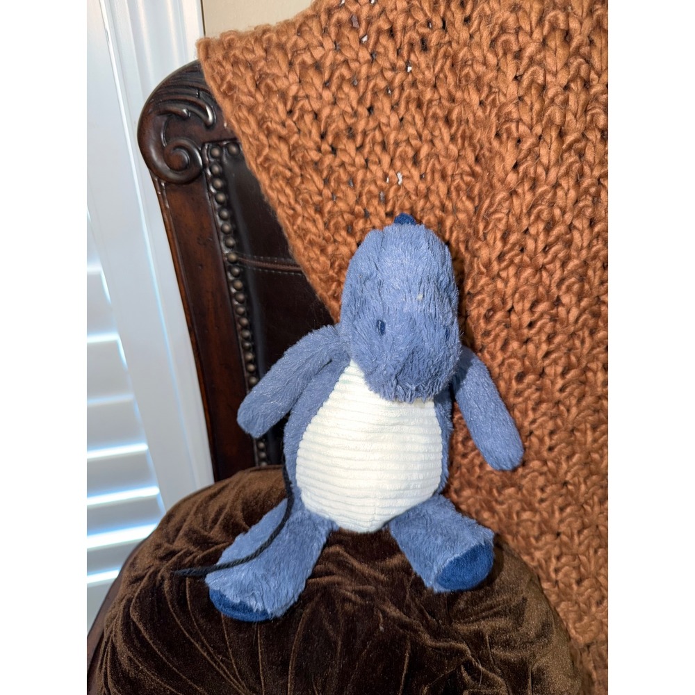 Just One You by Carters Blue Dinosaur Plush Stuffed Animal Toy 11 Inch